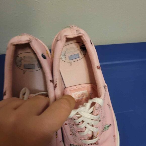 Keds X Betty and Veronica Anchor Riverdale Pink Canvas‎ Sneakers Women's 8 - Picture 4 of 8